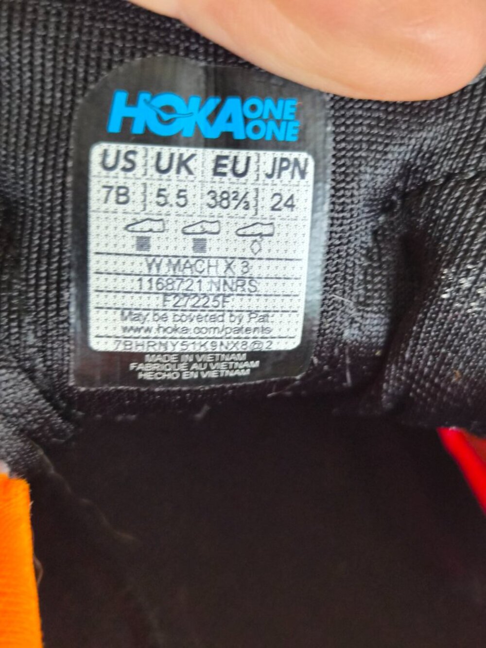 Hoka Mach X 3 - Women - Size 7 - Picture 2 of 10